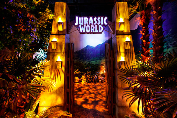 jurassic world exhibition