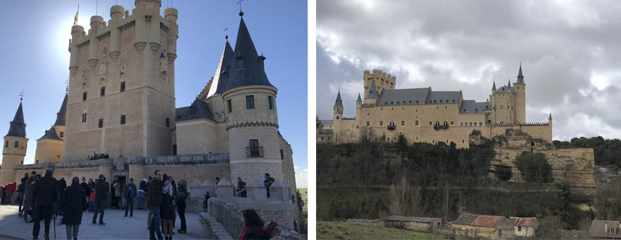 alcazar de segovia, edad media, romanico