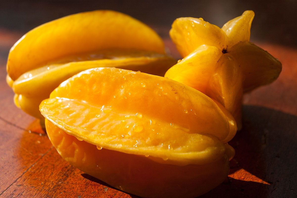 Carambola o fruta estrella Carambola o fruta estrella