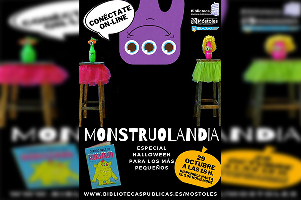 Monstruolandia. Imagen: Ayto. Móstoles Información de 'Pepita Lenteja en Monstruolandia'