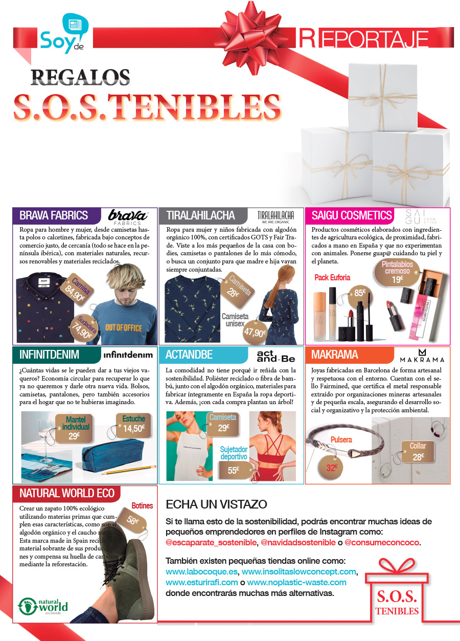 REGALOS SOSTENIBLES