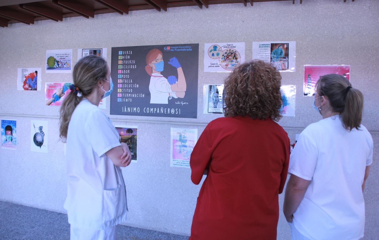 Exposición de Víctor Rodríguez en el Hospital de Fuenlabrada