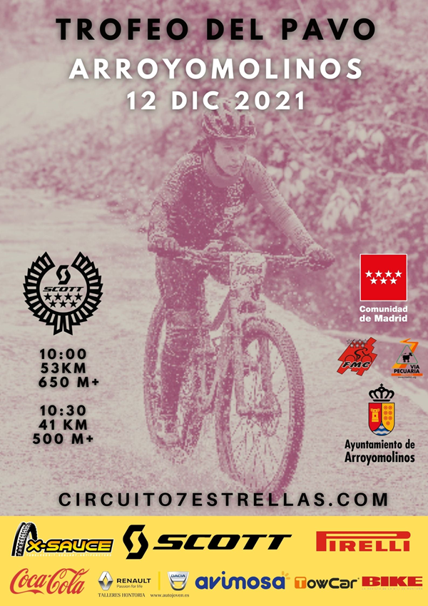 cartel Circuito Scott 7 Estrellas 