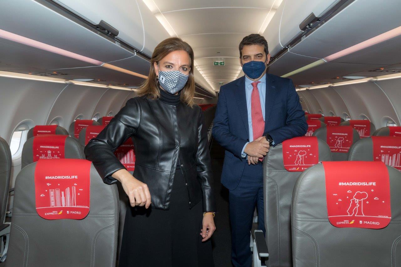 'Madrid' por dentro Cabezales de los asientos