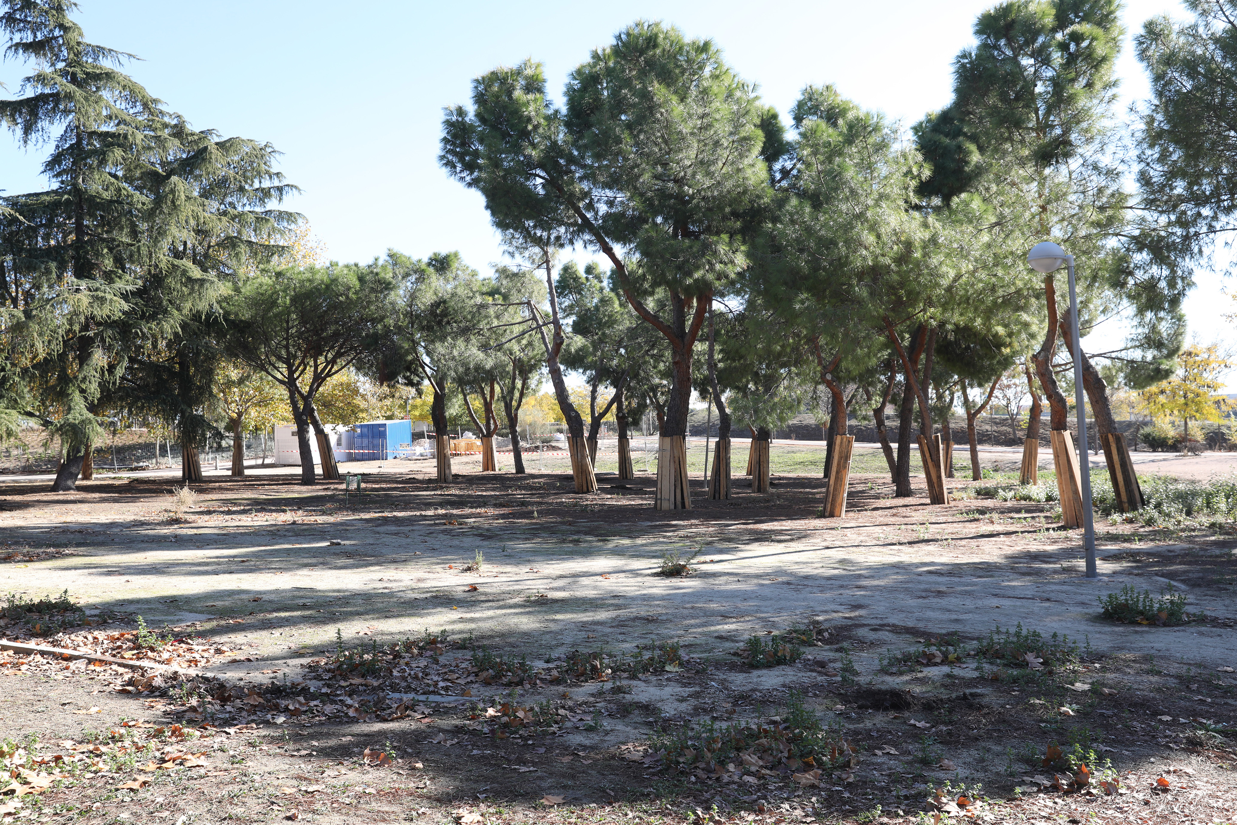 Parque Garrigues Walker en el el distrito de Puente de Vallecas