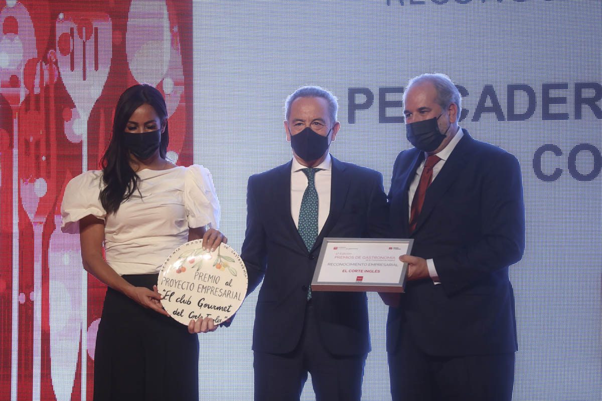 En la 5ª edición de los Premios de Gastronomía de la Comunidad de Madrid En la 5ª edición de los Premios de Gastronomía de la Comunidad de Madrid