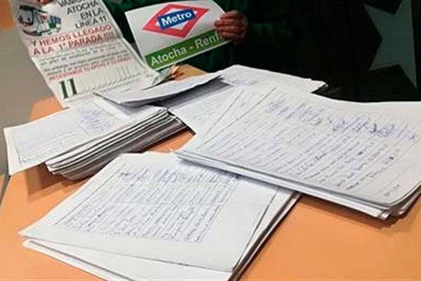 Los ciudadanos han recogido más de 10.000 firmas con el objetivo de ampliar la citada línea hasta Atocha