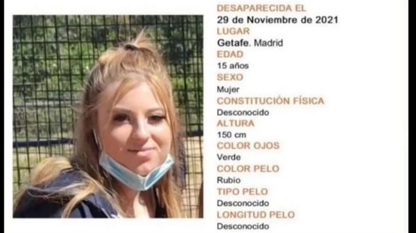 Responde al nombre de Lucía Cano Abad, en paradero desconocido desde el 29 de noviembre