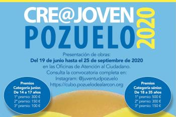 Lee toda la noticia 'Ya puedes participar en la nueva edición del Certamen Cre@ Joven Pozuelo 2020'